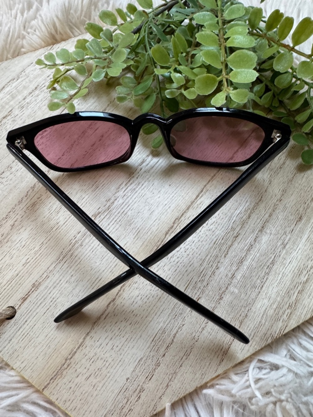 Mudd & Nine West Slim Sunglasses Set of 3 💗 Pink, Brown & Blue Lenses - Picture 6 of 13